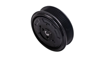 Cupla magnetica ambreiaj compresor A/C 6 caneluri, diam 100 mm Audi A4 B6/B7 2000-2007; A6 (C6) 2004-2012; motorizari 1, 6/1, 8T/1, 8tsi, 1, 9 tdi/2, 0/2, 0tdi/TFSI; 2, 7 TDI/3, 0 TDI; Seat Exeo 2008-2013 motor 1, 6/1, 8 TSI/2, 0 TSI, tip Denso 6SEU16C, r