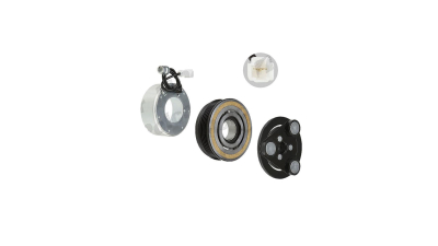 Cupla magnetica ambreiaj compresor A/C diametru 100 mm cu 5 caneluri, tip Pansonic H12A1 pentru Mazda 3 (BK) 2003-2009 motor 2, 0/2, 3 T; Mazda 5 (CR) 2005-2010 motorizare 2, 3 benzina, rulment 32x47x18 mm, 