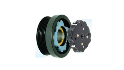 Cupla magnetica ambreiaj compresor A/C diametru 105 mm cu 6 caneluri, tip Denso 7SEU16C; Mercedes Clasa C W203 2000-2007, Clasa CLK C209 2002-2010, Clasa CL C215 1999-2006, Clasa S W220 1998-2005 motorizari 2, 6/3, 2/3, 7 V6; 4, 3/5, 0 V8, rulment 35x52x2