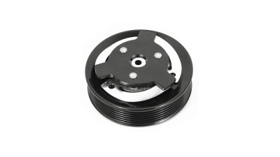 Cupla magnetica ambreiaj compresor A/C diametru 110 mm cu 6 caneluri, BMW Seria 1 E81/E82/E87/E88 2004-2013; Seria 3 E90/E91/E92/E93 2005-2013; X1 E84 2009-2015; motor de 1, 6 si 2, 0, tip Calsonic CSE613C, rulment 35x52x20 mm, 