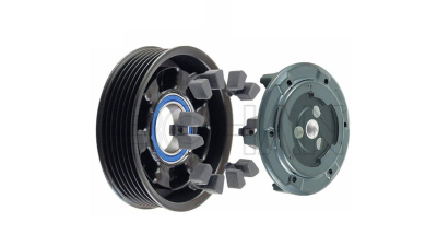 Cupla magnetica ambreiaj compresor A/C diametru 110 mm cu 6 caneluri, tip Denso 5SE09C pentru Toyota Yaris XP10 1999-2006 motorizare 1, 0/1, 3 benzina, rulment 35x52x12 mm, 