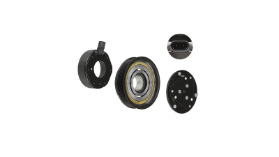 Cupla magnetica ambreiaj compresor A/C diametru 120 mm cu 6 caneluri, Delphi SP17 pentru Chevrolet Captiva 2006-2015, Opel Antara 2006-2016; motor de 2, 4 tip, rulment 35X52X22 mm, 