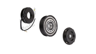Cupla magnetica ambreiaj compresor A/C diametru 120 mm cu 7 caneluri, tip DENSO 10S17C, Honda Accord 2002-2008, CR-V 2002-2006, FRV 2005-2009 motorizare 2, 2 iCTDI, rulment 30x52x22 mm, 