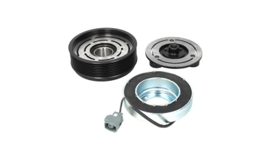 Cupla magnetica ambreiaj compresor A/C diametru 124 mm cu 8 caneluri, tip Pansonic H12A1, Mazda 3 BK 2003-2009, 5 (CR) 2005-2010; Mazda 6 2002-2007 motorizari 2, 0d; 2, 0 MZ-CD, 2, 0 MZR-CD; 2, 3, rulment 32x55x23 mm, 
