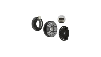 Cupla magnetica ambreiaj compresor A/C diametru 129 mm cu 6 caneluri, tip Visteon FS10; Ford Mondeo 2000-2007, Transit 2000-2006; Cougar 1998-2002 motorizari 2, 0 DI/TDCI; 2, 2 TDCI; 2, 4 Di; 2, 5 V6, rulment 30x55x23 mm, 