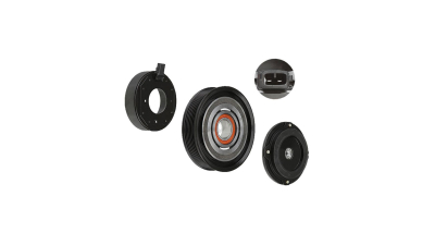 Cupla magnetica ambreiaj compresor A/C diametru 130 mm cu 7 caneluri, tip Denso 10S17C, pentru Toyota Camry XV30/Camry Solara 2001-2006; Previa 2000-2006 motorizare 2, 4 benzina, rulment 30x52x22 mm, 