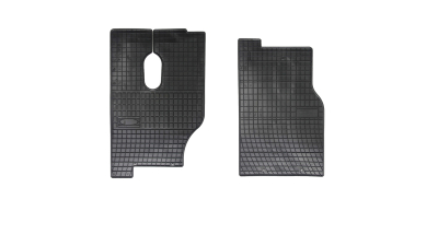 Set covorase auto din cauciuc Mercedes Actros MP1 1996-2003, presuri BestAutoVest, negre, 2 buc.