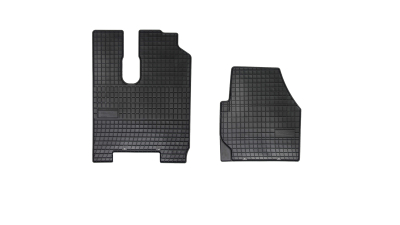 Set covorase auto din cauciuc Mercedes Actros MP2 2003-2008- MP3 2008-2012, presuri BestAutoVest, negre, 2 buc.