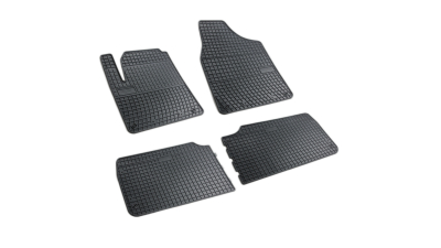 Set covorase auto din cauciuc Ford Galaxy Alhambra Sharan 1995-2010 5Locuri, presuri BestAutoVest, negre, 4 buc.