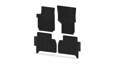 Set covorase auto din cauciuc Volkswagen Amarok 2009-, presuri BestAutoVest, negre, 4 buc.