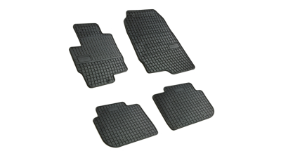 Set covorase auto din cauciuc Mitsubishi Colt 6 Z30 5Us 2008-2012, presuri BestAutoVest, negre, 4 buc.