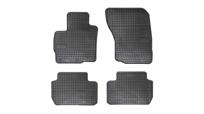 Set covorase auto din cauciuc Mitsubishi Outlander 3 2014-, presuri BestAutoVest, negre, 4 buc.