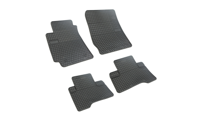 Set covorase auto din cauciuc Suzuki Grand Vitara 2 3/5Usi 2005-2014, presuri BestAutoVest, negre, 4 buc.