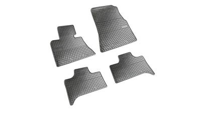 Set covorase auto din cauciuc Bmw X5 E53 1999-2006, presuri BestAutoVest, negre, 4 buc.