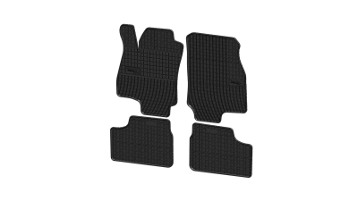 Set covorase auto din cauciuc Opel Astra G 1998-2009, presuri BestAutoVest, negre, 4 buc.