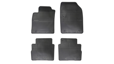 Set covorase auto din cauciuc Opel Vectra C Combi 2003-2008, Signum 2003-2008 presuri BestAutoVest, negre, 4 buc.