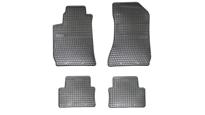 Set covorase auto din cauciuc Alfa Romeo 159 2005-2011, presuri BestAutoVest, negre, 4 buc.