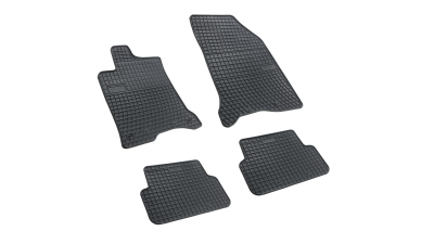 Set covorase auto din cauciuc Renault Laguna 2 2001-2007, presuri BestAutoVest, negre, 4 buc.