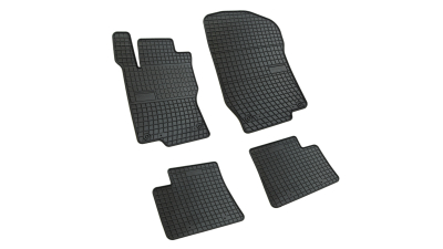 Set covorase auto din cauciuc Mercedes Clasa ML II W164 2005-2011, presuri BestAutoVest, negre, 4 buc.
