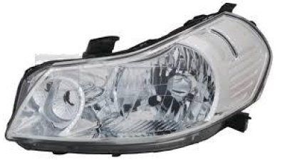 Far Suzuki SX4 (EY/GY) 05.2006-05.2013 TYC partea Stanga tip bec H4 electric fara motoras , pentru motoras reglare cu filet 