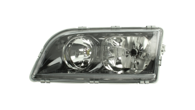 Far Volvo S40 / V40 (VS/VW) 01.2003-12.2003 TYC partea Stanga electric fara motoras tip bec H7+H7, culoare rama negru