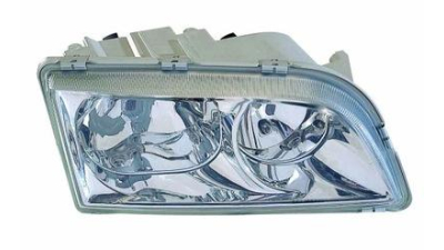 Far Volvo S40 / V40 07.2000-12.2003 TYC partea Dreapta electric fara motoras tip bec H7+H7, cu mufa 4 pini