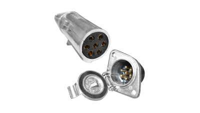 Fisa cu priza pentru remorca 24V metalica cu 7 pini