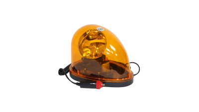 Girofar 12V galben cu prindere pe magnet - tip lacrima