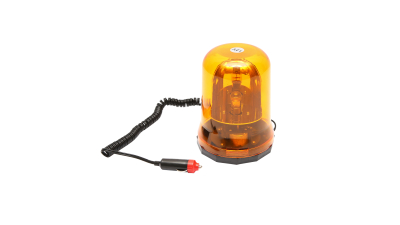 Girofar 12V galben cu prindere pe magnet