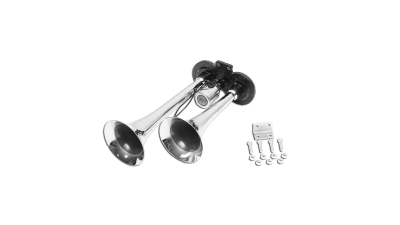 Claxon 2 trompete 12/24V pentru compresor aer