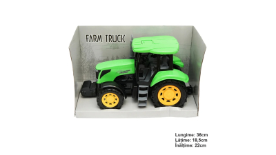 Jucarie tractor verde Super Farm