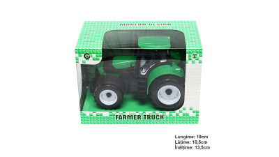 Tractor verde super pentru ferma de jucarie