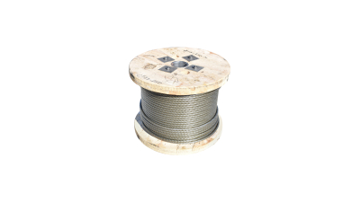 Cablu troliu otel 6x25 fi 11mm inima metalica batut 0,7Kg/1m, 1880m/rola
