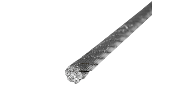 Cablu troliu otel 6x19 13mm inima metalica batut 0.95Kg/1 m 90m/rola
