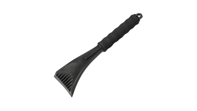 Racleta gheata cu maner invelit in burete neagra