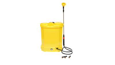 Pompa electrica de stropit cu 3 duze rezervor 16L baterie 12V/8ah debit 3,1 l/min