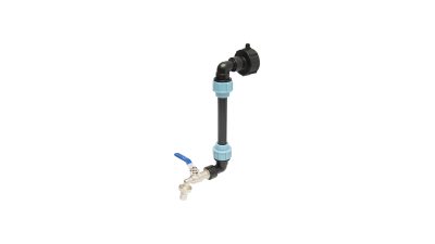 Robinet scurgere ansamblu cu prelungire pentru bazin IBC