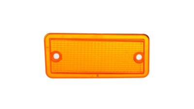 Dispersor lampa semnalizare fata Fiat 126P Facelift 09.1972-09.2000 BestAutoVest portocalie fata stanga