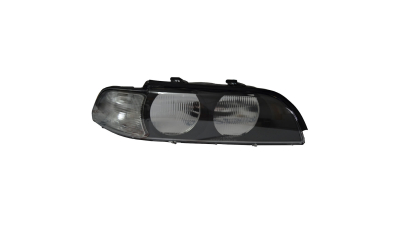 Dispersor sticla far Bmw Seria 5 E39 01.1996-08.2000 TYC fata Dreapta cu semnalizare , doar la faruri cu bec halogen