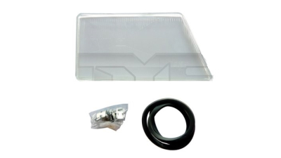 Dispersor sticla far Mercedes SPRINTER 208-414 01.1995-03.2000, tip bec H1/H1+H1, fara clipsuri TYC partea Dreapta