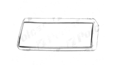 Dispersor sticla far VW Passat Sedan+Combi (B4 (3A)) 10.1993-10.1996 BestAutoVest partea Dreapta, tip bec H1+H1