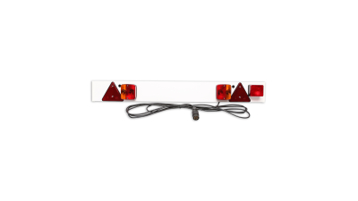 Bara remorca cu lampi + lampa ceata, cablu 6m, fisa 7 pini