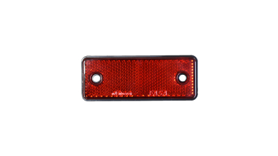 Lampa reflectorizanta dreptunghiulara rosie