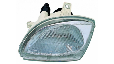 Far Fiat Seicento 02.1998-11.2010 TYC partea Dreapta electric/hydraulic pt motorizari de 900 si 1100cmc, cu ornament sub far 