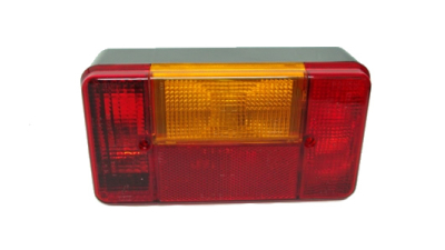 Lampa auto BestAutoVest pentru remorca cu lampa numar 12V , 194 x 104 x 60 mm , 1 buc.