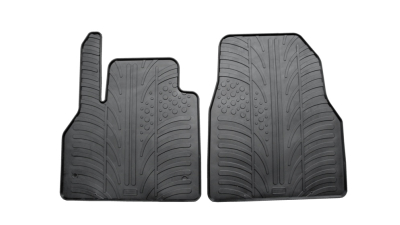 Set covorase auto din cauciuc Renault Kangoo/ Facelift (Cargo) 2008-02.2021, Mercedes Citan/ Facelift (Cargo) 2012-02.2021, Nissan NV250 (Cargo) 2008-2012, Negru, Gledring,  2 buc.