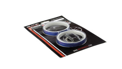 Dungi protectie jante Butzi, Ornament jante Autocolant janta culoare Albastru , 4 role 5mm x 1.7m