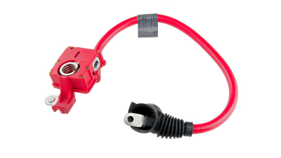 Cablu acumulator Bmw Seria 1 E82 -2013, 5 F10, F11 -2017, 6 F06, F12, F13 -2017, 7 F01, F02, F03, F04 -2015, X5 E70 -2013, X6 E71, E72 -2014, Capsa Baterie Pozitiv Cu Siguranta, NTY EBP-BM-004