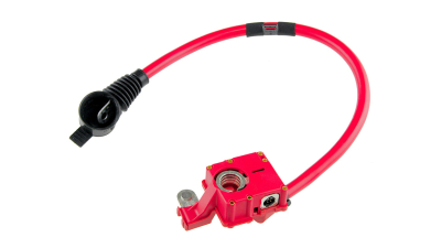 Cablu acumulator Bmw Seria 7 F01, F02, F03, F04, 2008-, Capsa Baterie Pozitiv Cu Siguranta, NTY EBP-BM-005