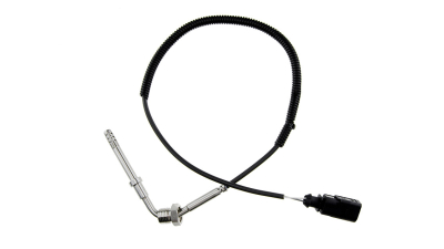 Senzor temperatura filtru particule Audi A6 2.7tdi, 3.0tdi 2004- in spatele catalizatorului 1 in fata filtru de particule diesel ->14.04.2008, Pentru Vehicule Cu cutie de viteze au, NTY EGT-AU-022